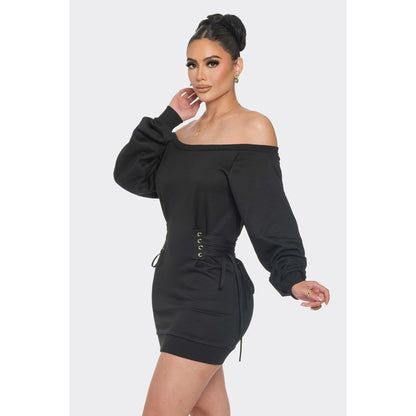 Off Shoulder Mini Dress