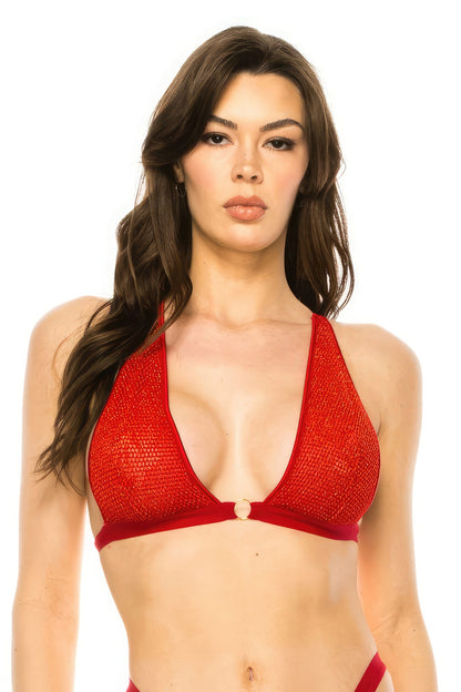 Adjustable Cross-back Bralette