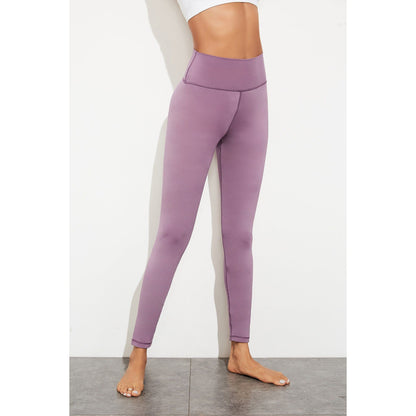 Exposed Seam High Waist Yoga Leggings