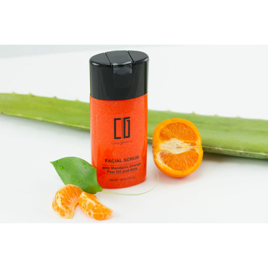 SOLO GIOVANE Mandarin and Aloe Facial Scrub